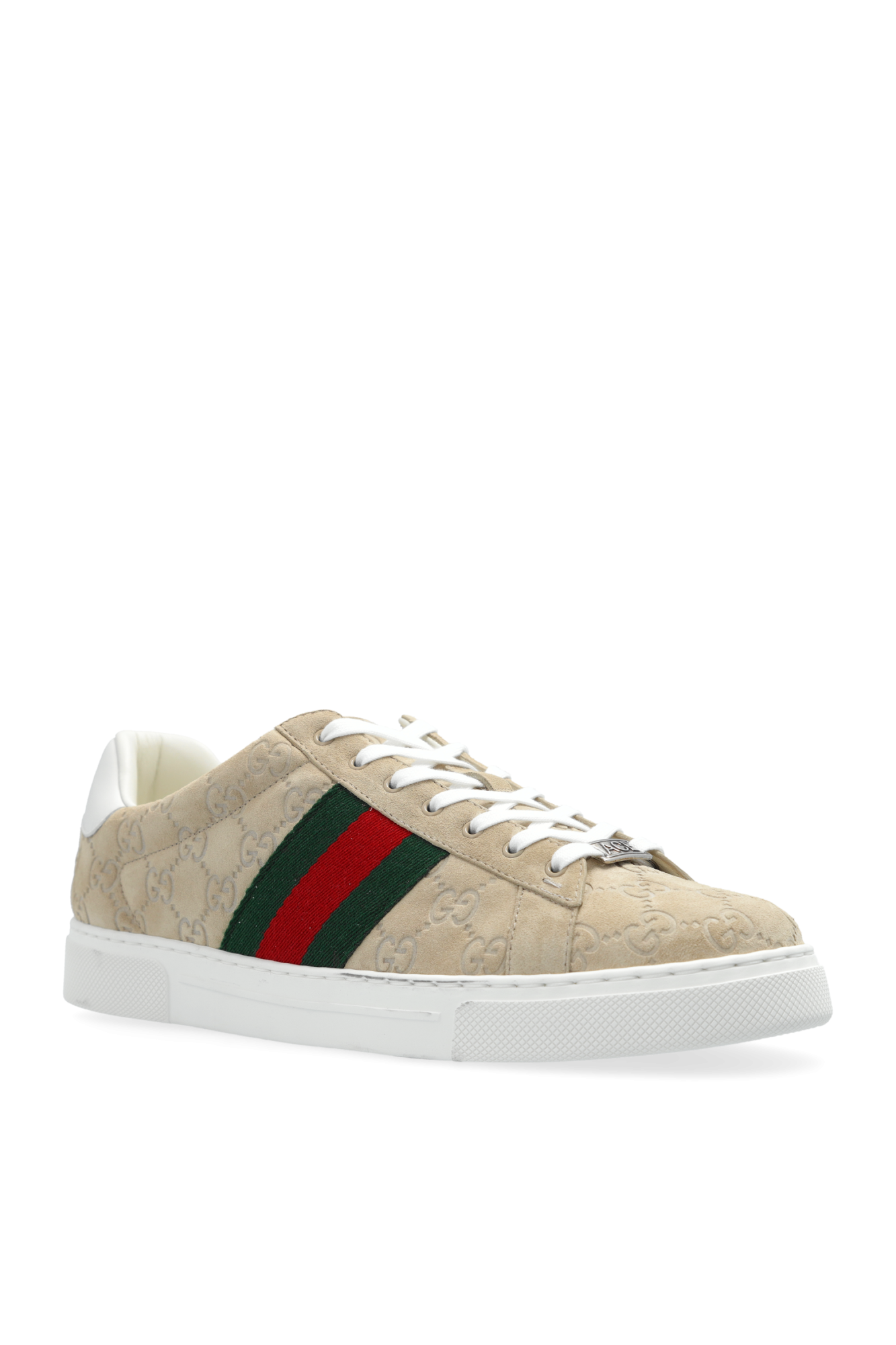 Brown gucci trainers online